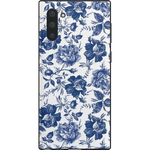 Rose to Fame | Blue & White Rose Floral Samsung Case Samsung Case get.casely Classic Galaxy Note 10 Plus