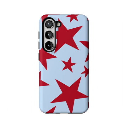 Stars Align | Blue & Red Stars Case - Galaxy S23