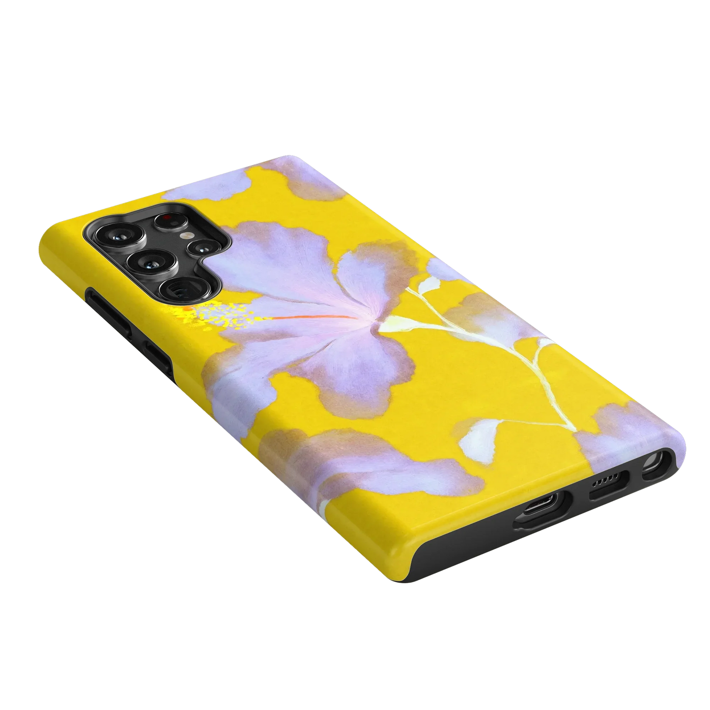 Hibiscus Haze | Painted Floral Case
