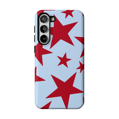 Stars Align | Blue & Red Stars Case - Galaxy S23 Plus