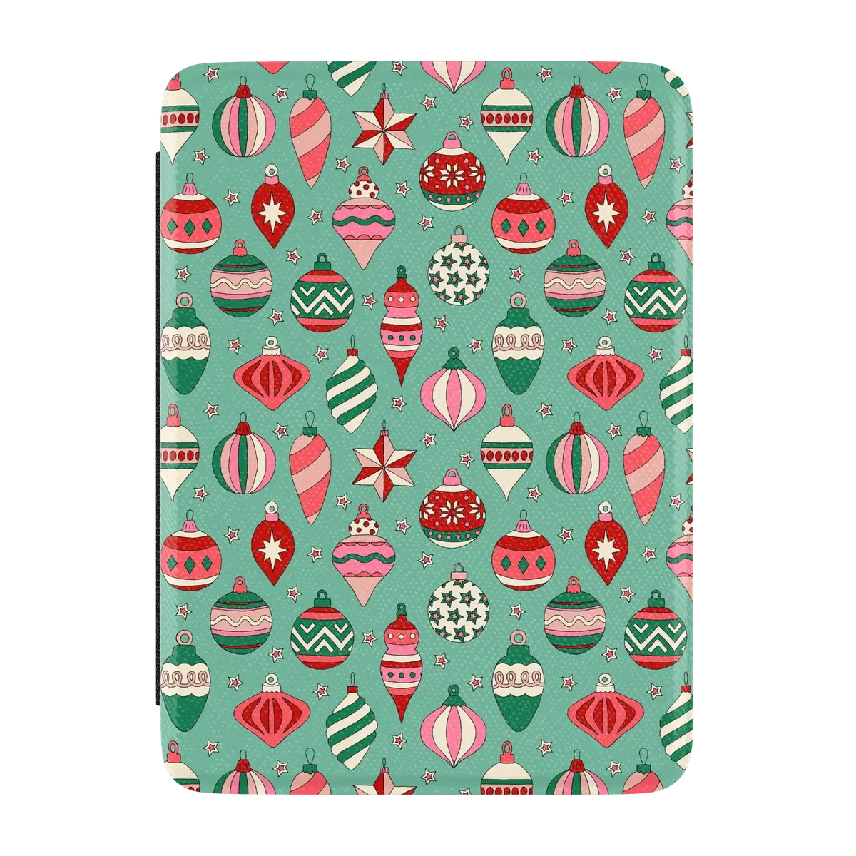 All Decked Out | Festive Ornaments Kindle Case | Casely