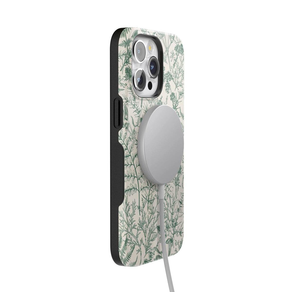 Sage Garden | Green Floral Case iPhone Case get.casely