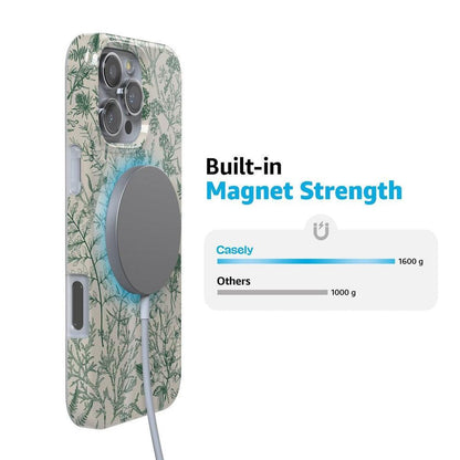 Sage Garden | Green Floral Case iPhone Case get.casely