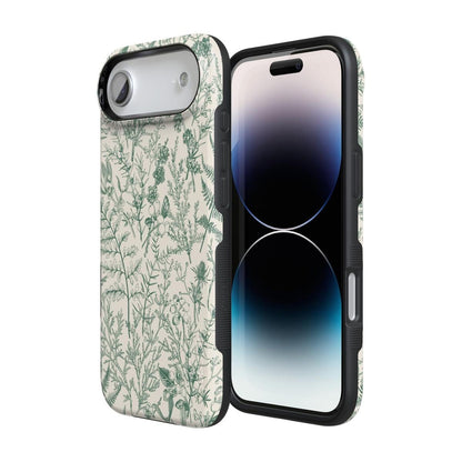 Sage Garden | Green Floral Case iPhone Case get.casely