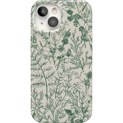 Sage Garden | Green Floral Case iPhone Case get.casely