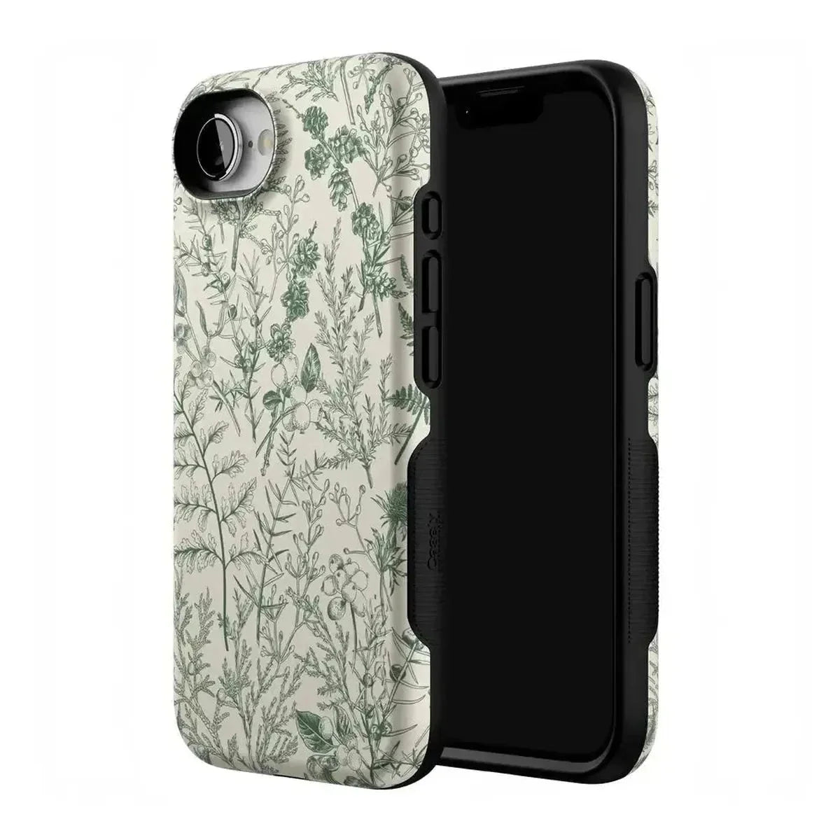 Sage Garden | Green Floral Case iPhone Case get.casely