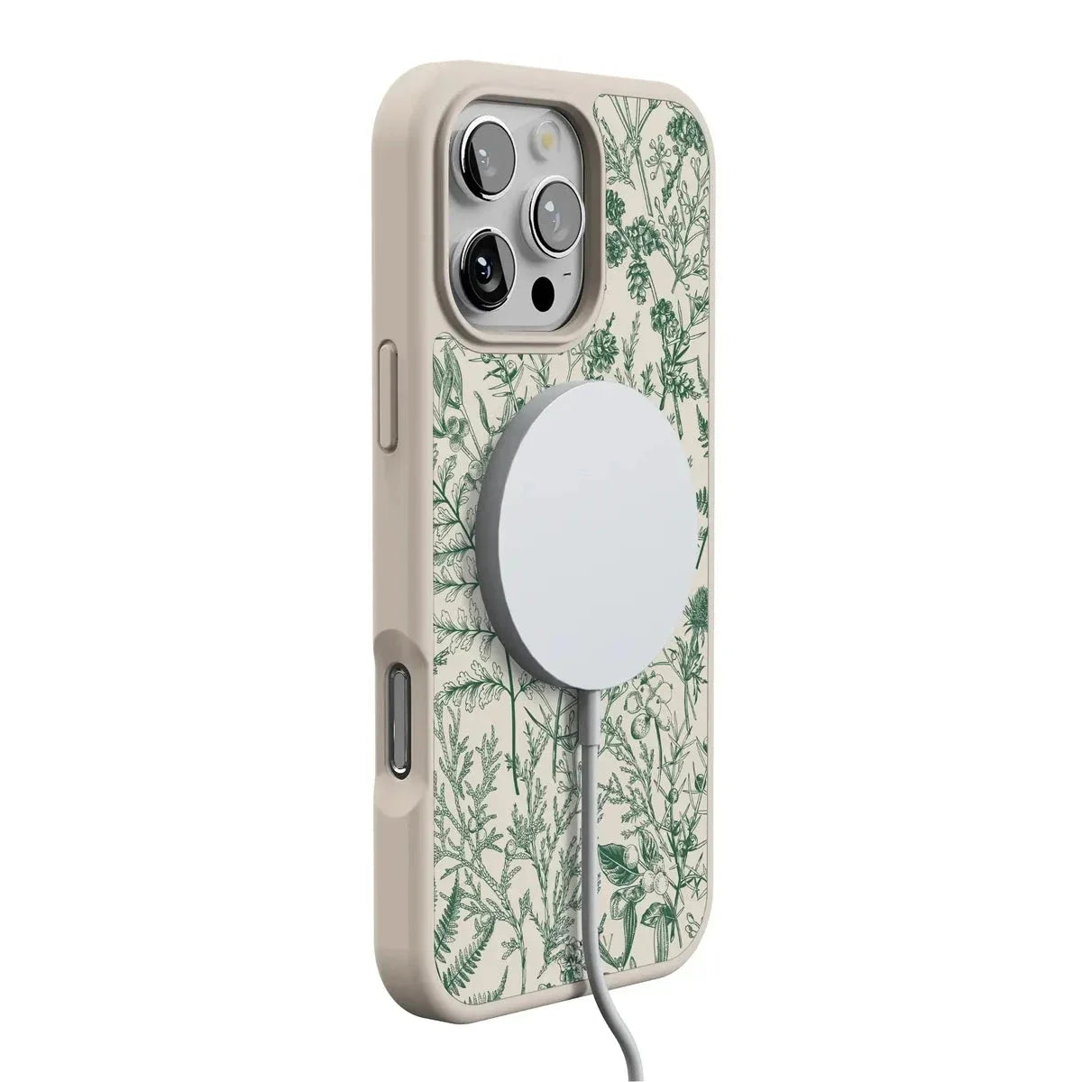 Sage Garden | Green Floral Case iPhone Case get.casely