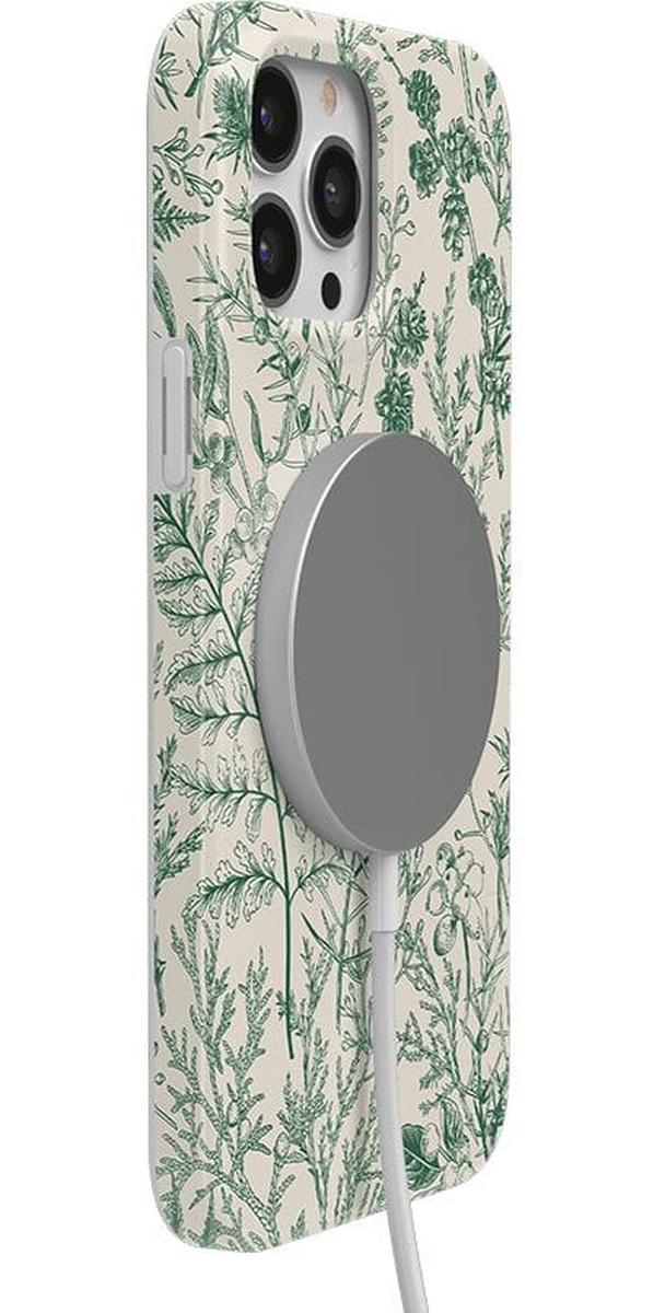 Sage Garden | Green Floral Case iPhone Case get.casely