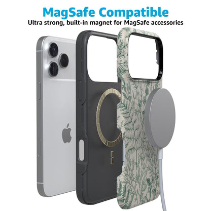 Sage Garden | Green Floral Case iPhone Case get.casely