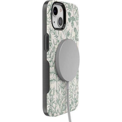 Sage Garden | Green Floral Case iPhone Case get.casely