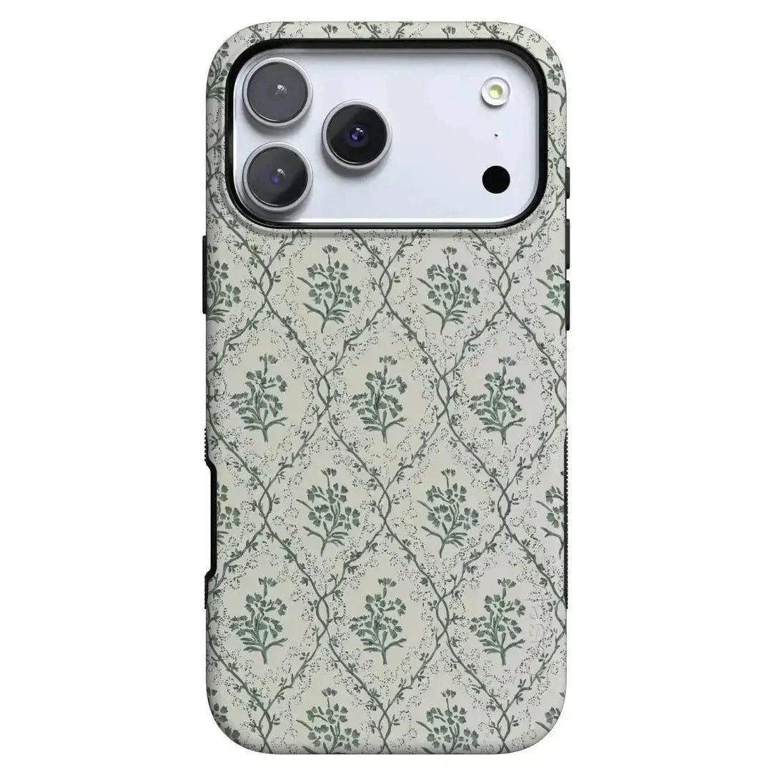 Sage Tapestry | Floral Vines Case iPhone Case get.casely Bold Flex + MagSafe® iPhone 17 Pro Max