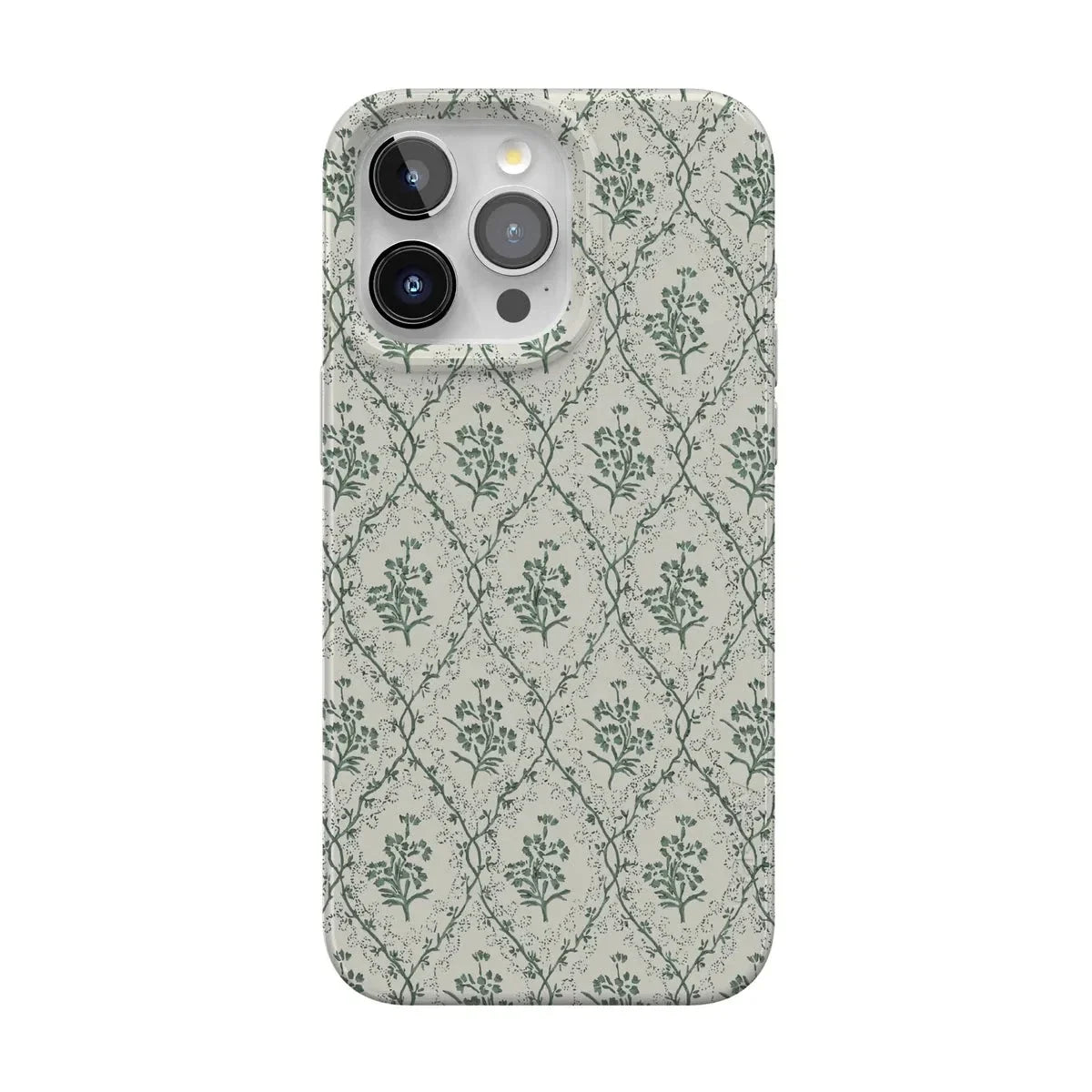 Sage Tapestry | Floral Vines Case iPhone Case get.casely Classic + MagSafe® iPhone 15 Pro Max