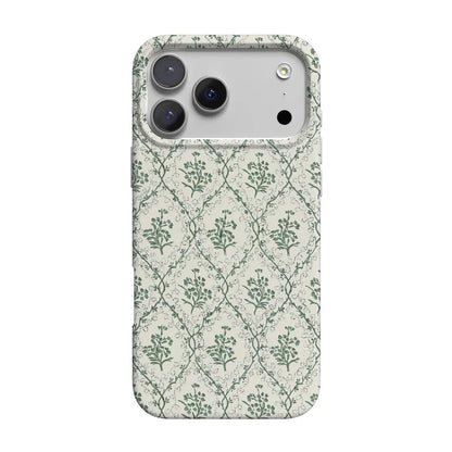 Sage Tapestry | Floral Vines Case iPhone Case get.casely Classic + MagSafe® iPhone 17 Pro Max