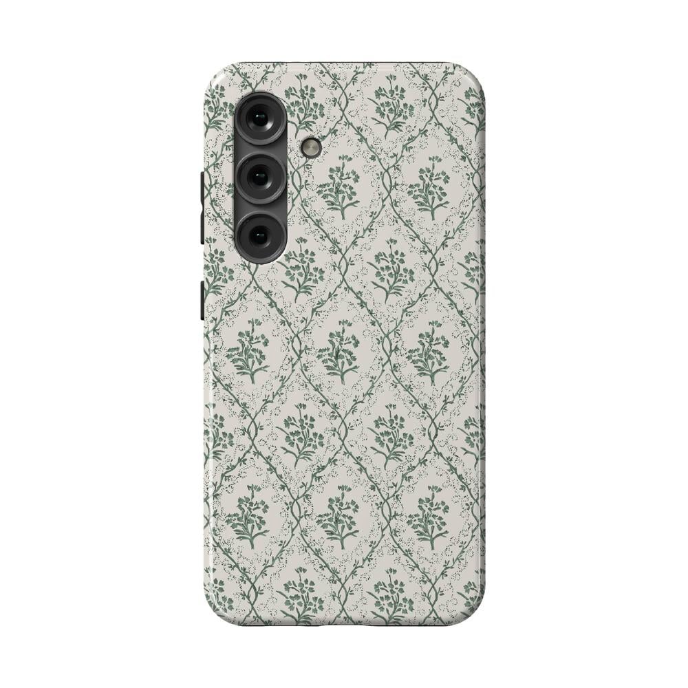 Sage Tapestry | Floral Vines Case iPhone Case get.casely Essential Galaxy S24