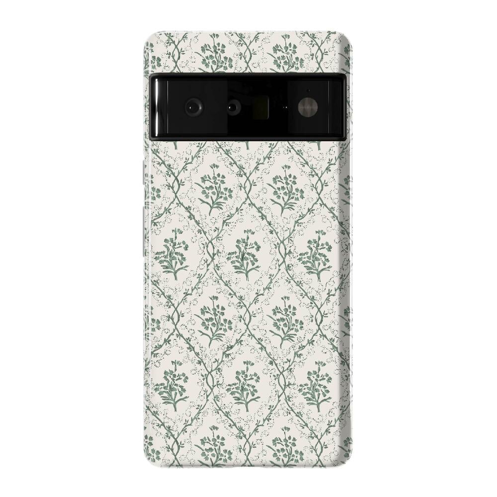 Sage Tapestry | Floral Vines Case iPhone Case get.casely Essential Google Pixel 6 Pro