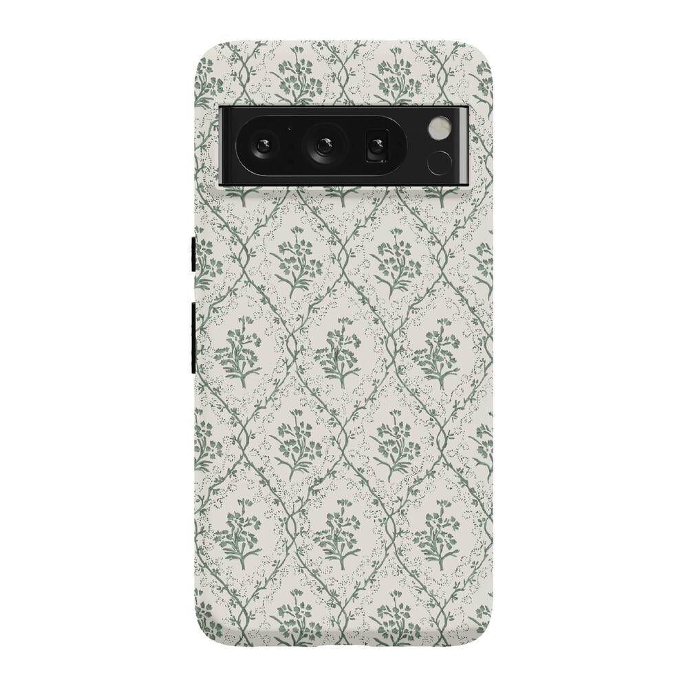 Sage Tapestry | Floral Vines Case iPhone Case get.casely Essential Google Pixel 8 Pro