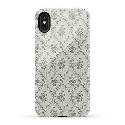 Sage Tapestry | Floral Vines Case iPhone Case get.casely Essential iPhone XS Max