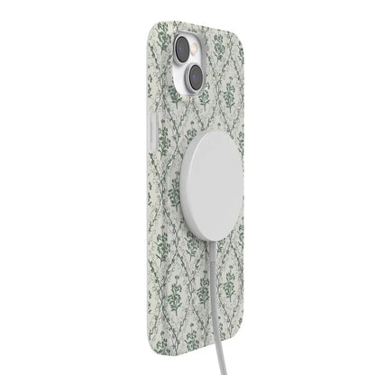 Sage Tapestry | Floral Vines Case iPhone Case get.casely