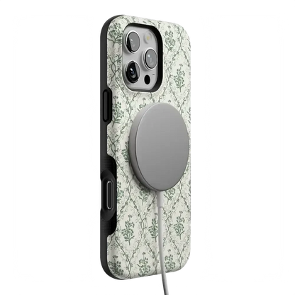 Sage Tapestry | Floral Vines Case iPhone Case get.casely