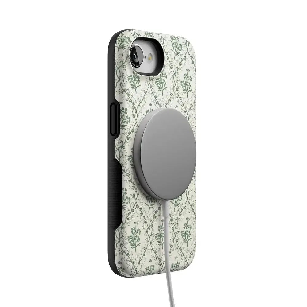 Sage Tapestry | Floral Vines Case iPhone Case get.casely