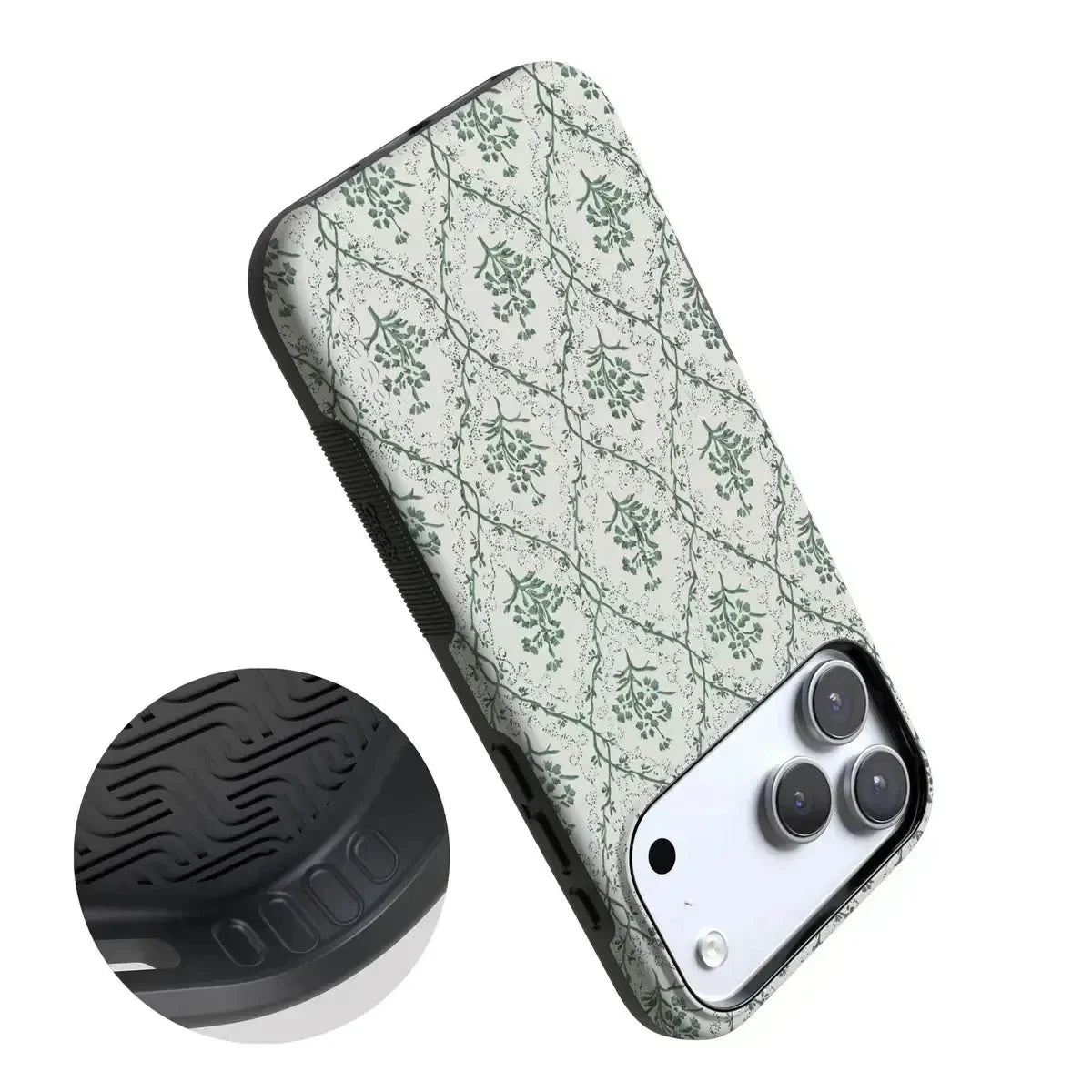 Sage Tapestry | Floral Vines Case iPhone Case get.casely