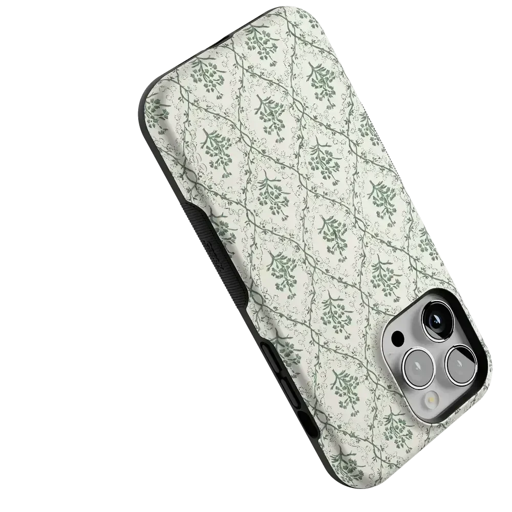 Sage Tapestry | Floral Vines Case iPhone Case get.casely