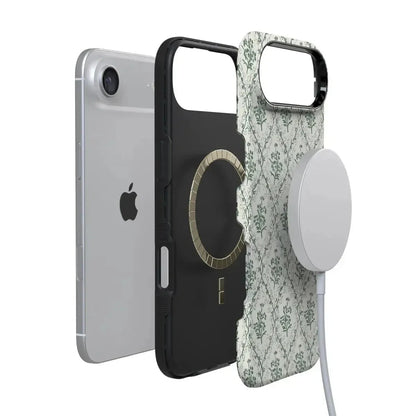 Sage Tapestry | Floral Vines Case iPhone Case get.casely