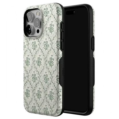 Sage Tapestry | Floral Vines Case iPhone Case get.casely