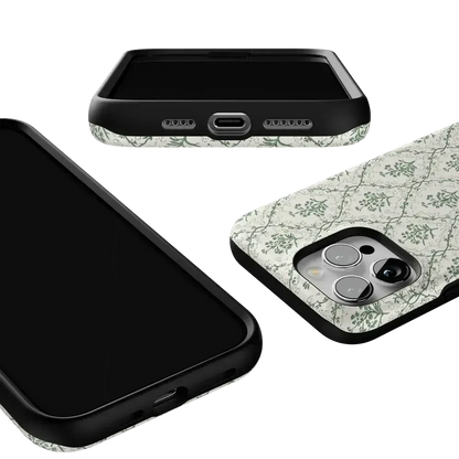 Sage Tapestry | Floral Vines Case iPhone Case get.casely