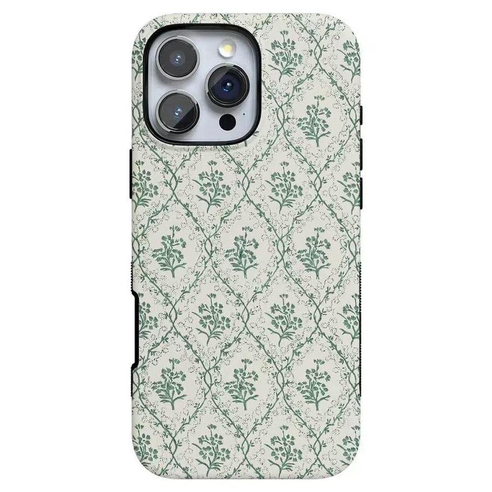 Sage Tapestry | Floral Vines Case iPhone Case get.casely