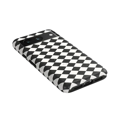 Salem's Hex | Black & White Checkered Case Phone Case get.casely