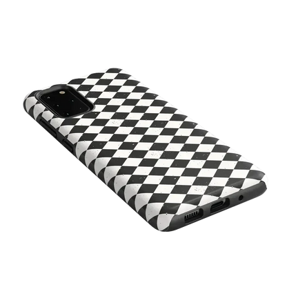 Salem's Hex | Black & White Checkered Case Phone Case get.casely