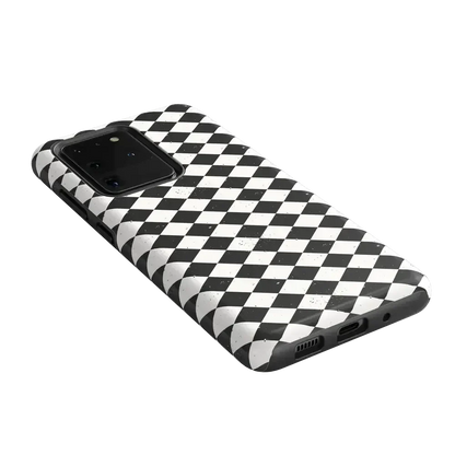 Salem's Hex | Black & White Checkered Case Phone Case get.casely
