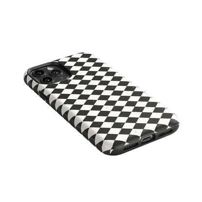 Salem's Hex | Black & White Checkered Case Phone Case get.casely