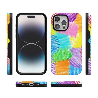 Scribble Me That | Crayola Rainbow Pencil Case iPhone Case Crayola