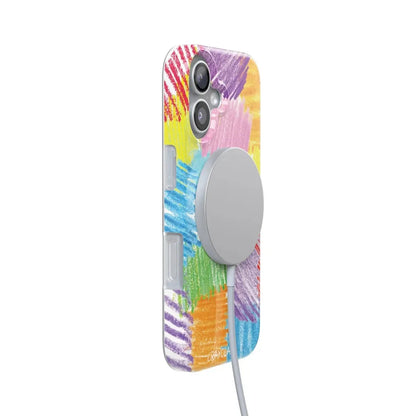 Scribble Me That | Crayola Rainbow Pencil Case iPhone Case Crayola