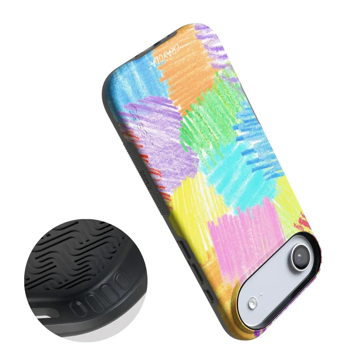 Scribble Me That | Crayola Rainbow Pencil Case iPhone Case Crayola