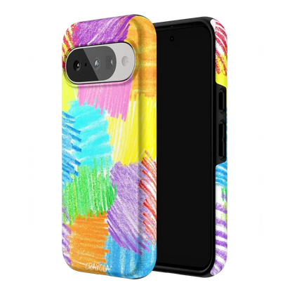 Scribble Me That | Crayola Rainbow Pencil Case iPhone Case Crayola