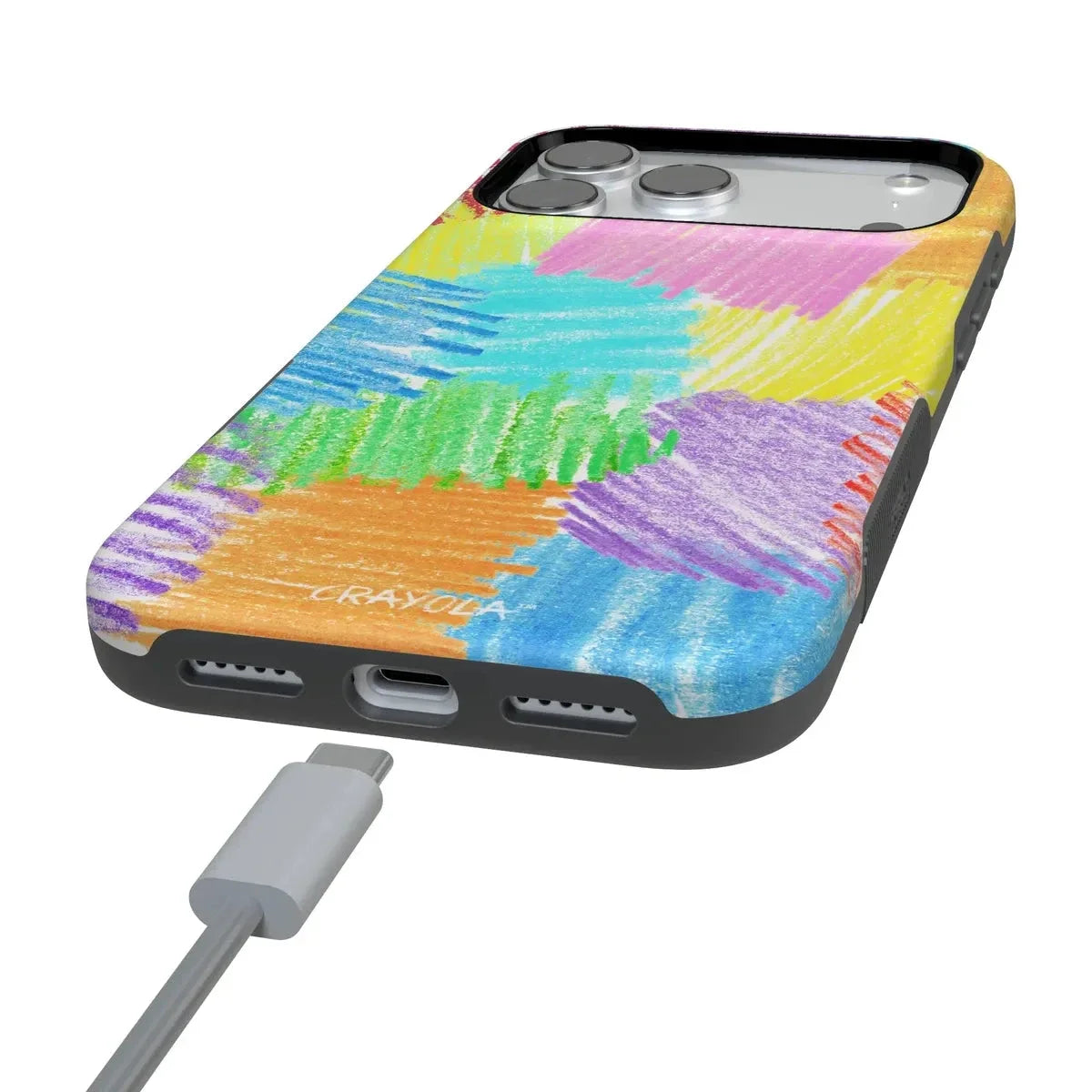 Scribble Me That | Crayola Rainbow Pencil Case iPhone Case Crayola