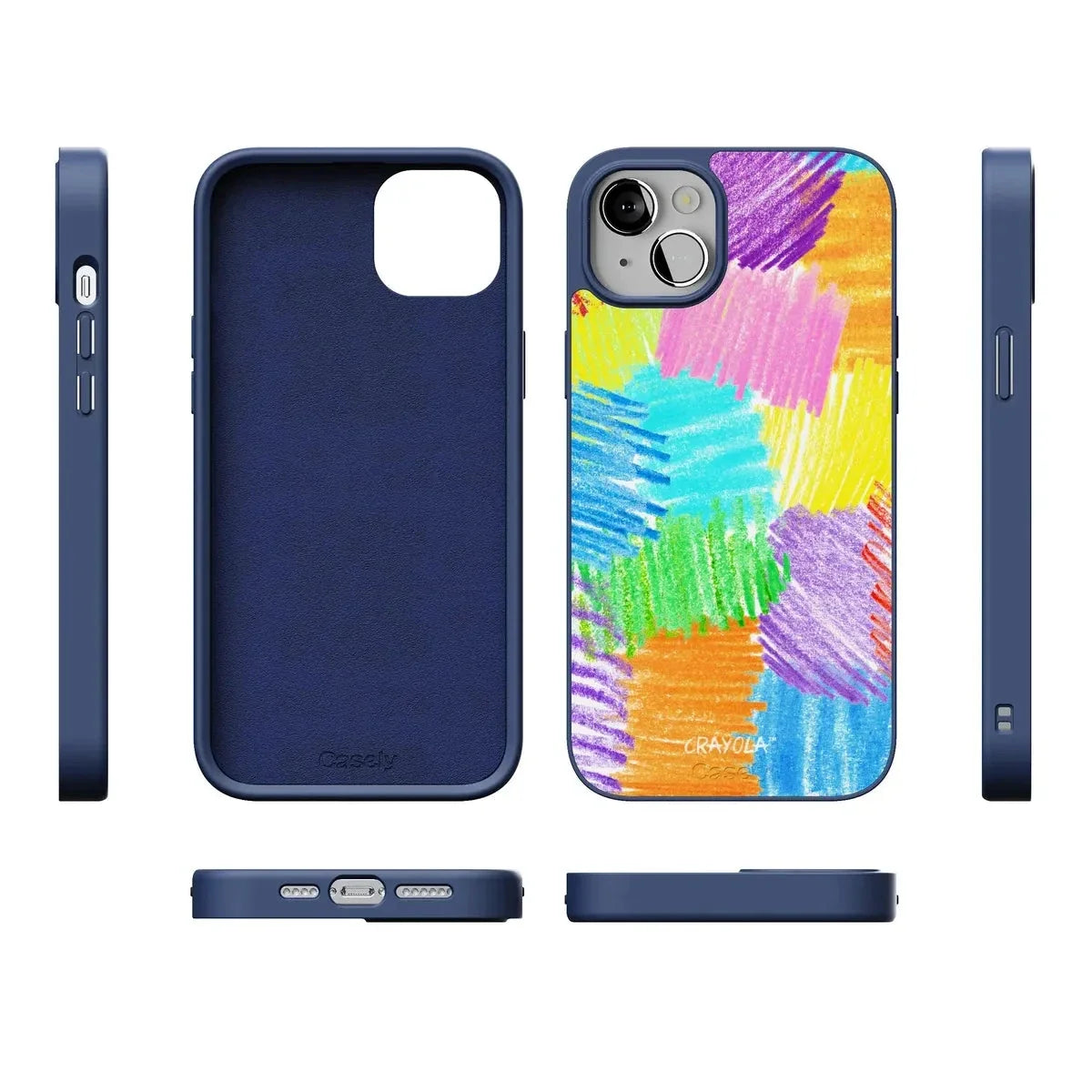 Scribble Me That | Crayola Rainbow Pencil Case iPhone Case Crayola