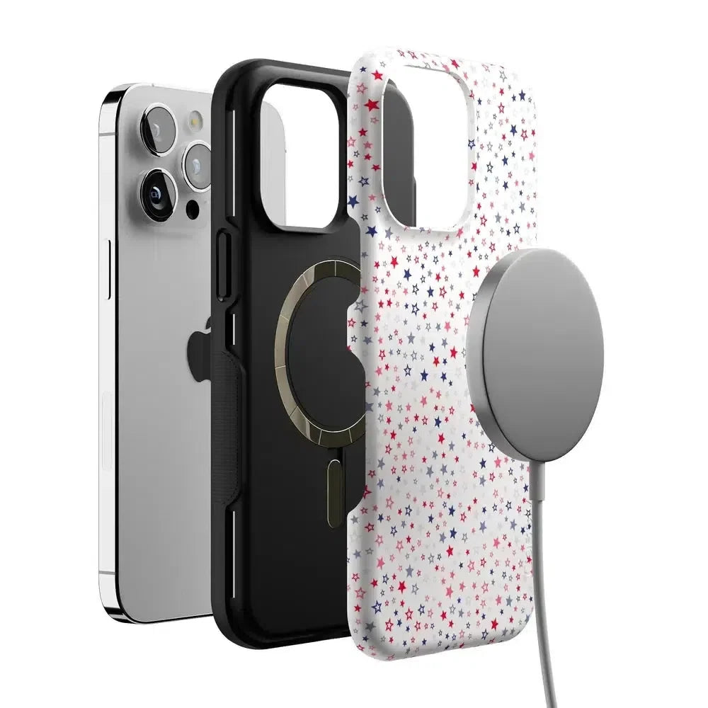 Seeing Stars | Red, White & Blue Case Phone Case Casetry