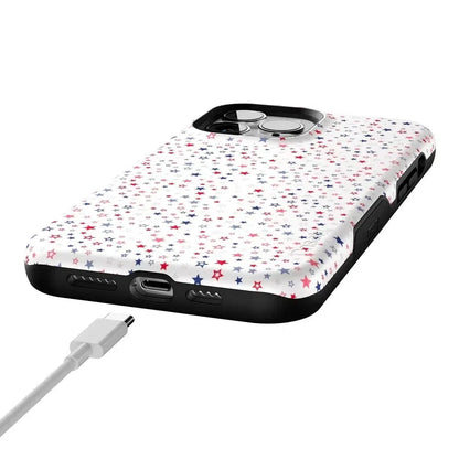 Seeing Stars | Red, White & Blue Case Phone Case Casetry