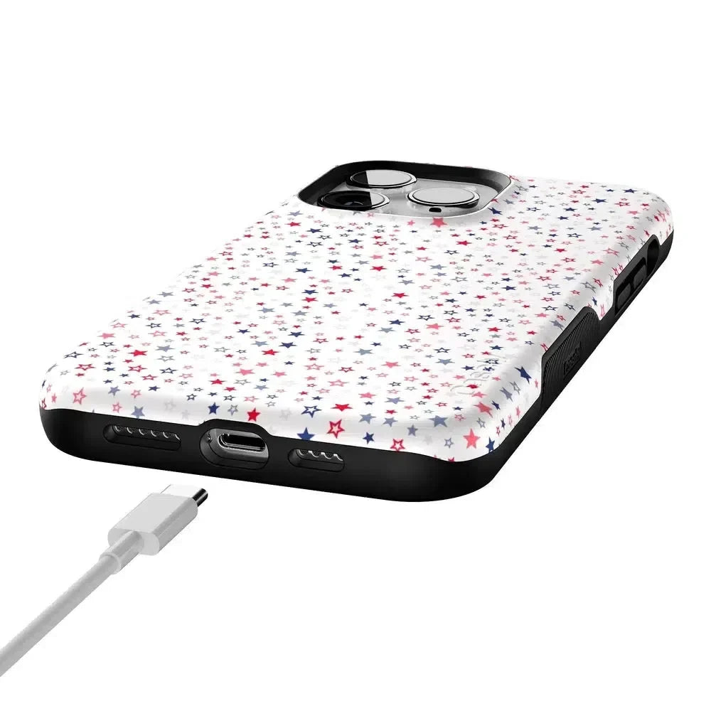 Seeing Stars | Red, White & Blue Case Phone Case Casetry