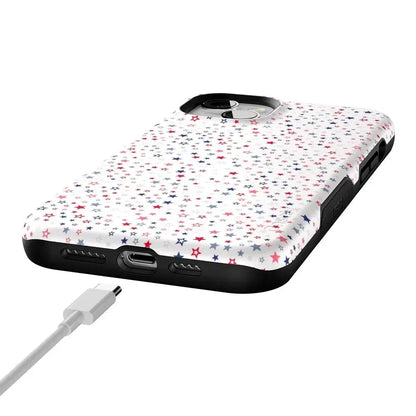 Seeing Stars | Red, White & Blue Case Phone Case Casetry