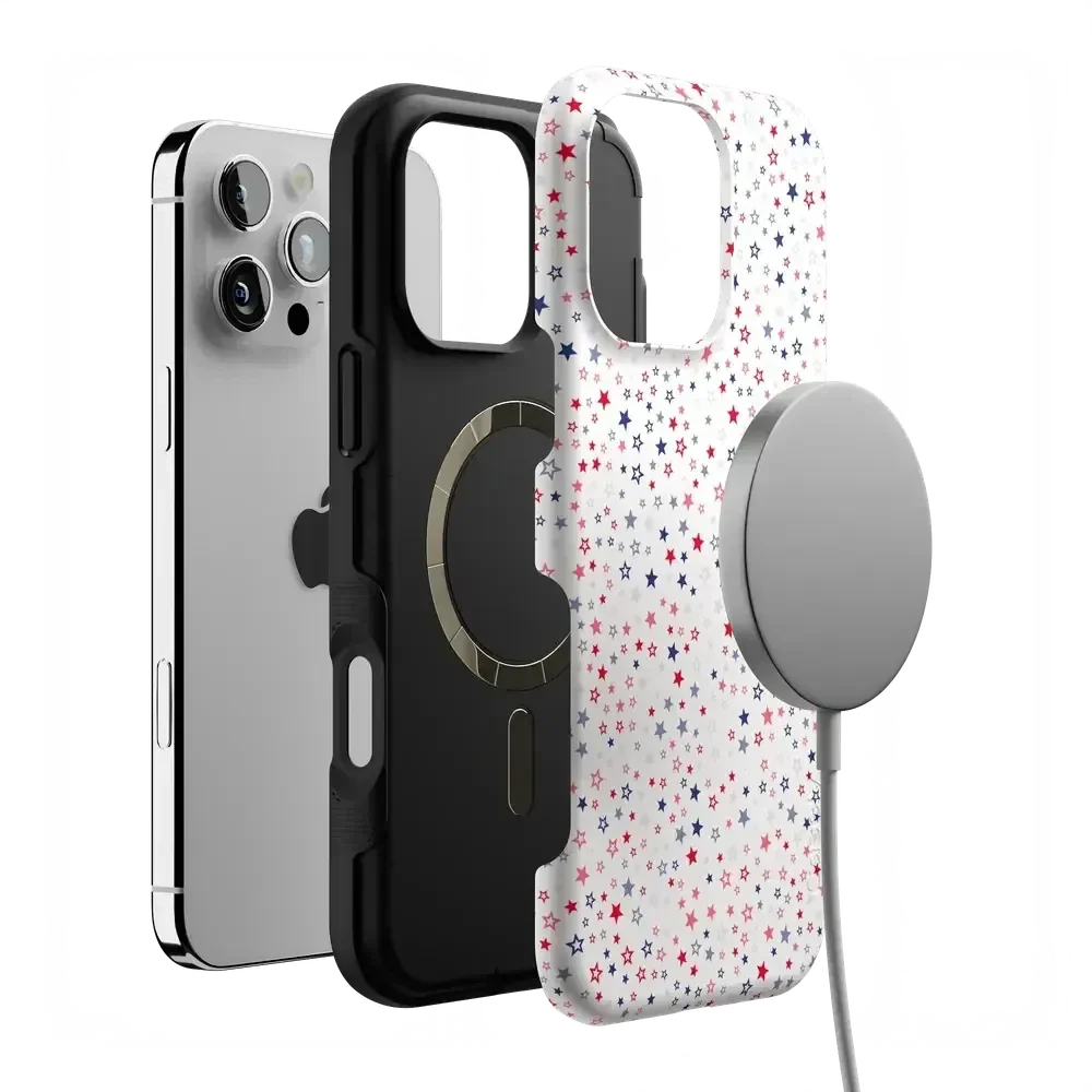 Seeing Stars | Red, White & Blue Case Phone Case Casetry