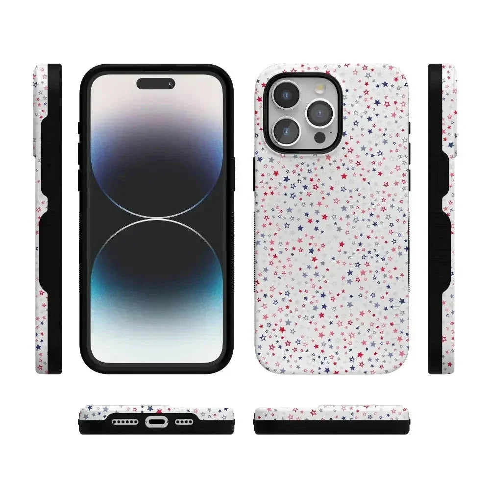 Seeing Stars | Red, White & Blue Case Phone Case Casetry