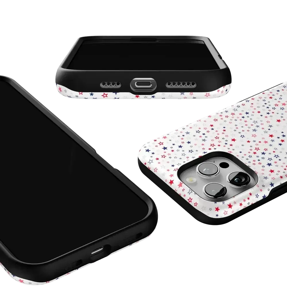 Seeing Stars | Red, White & Blue Case Phone Case Casetry