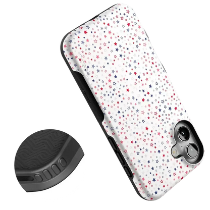 Seeing Stars | Red, White & Blue Case Phone Case Casetry