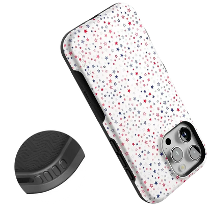 Seeing Stars | Red, White & Blue Case Phone Case Casetry