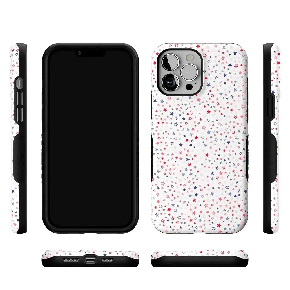 Seeing Stars | Red, White & Blue Case Phone Case Casetry